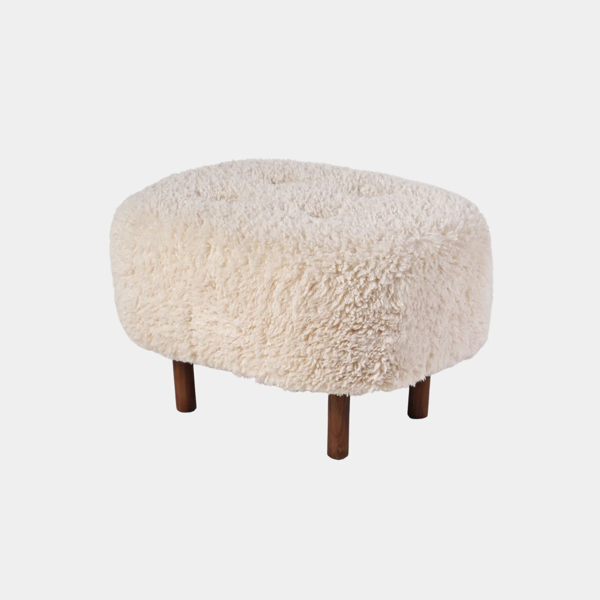 Agnes Wool Armchair - Long Hair Standard - Image 12