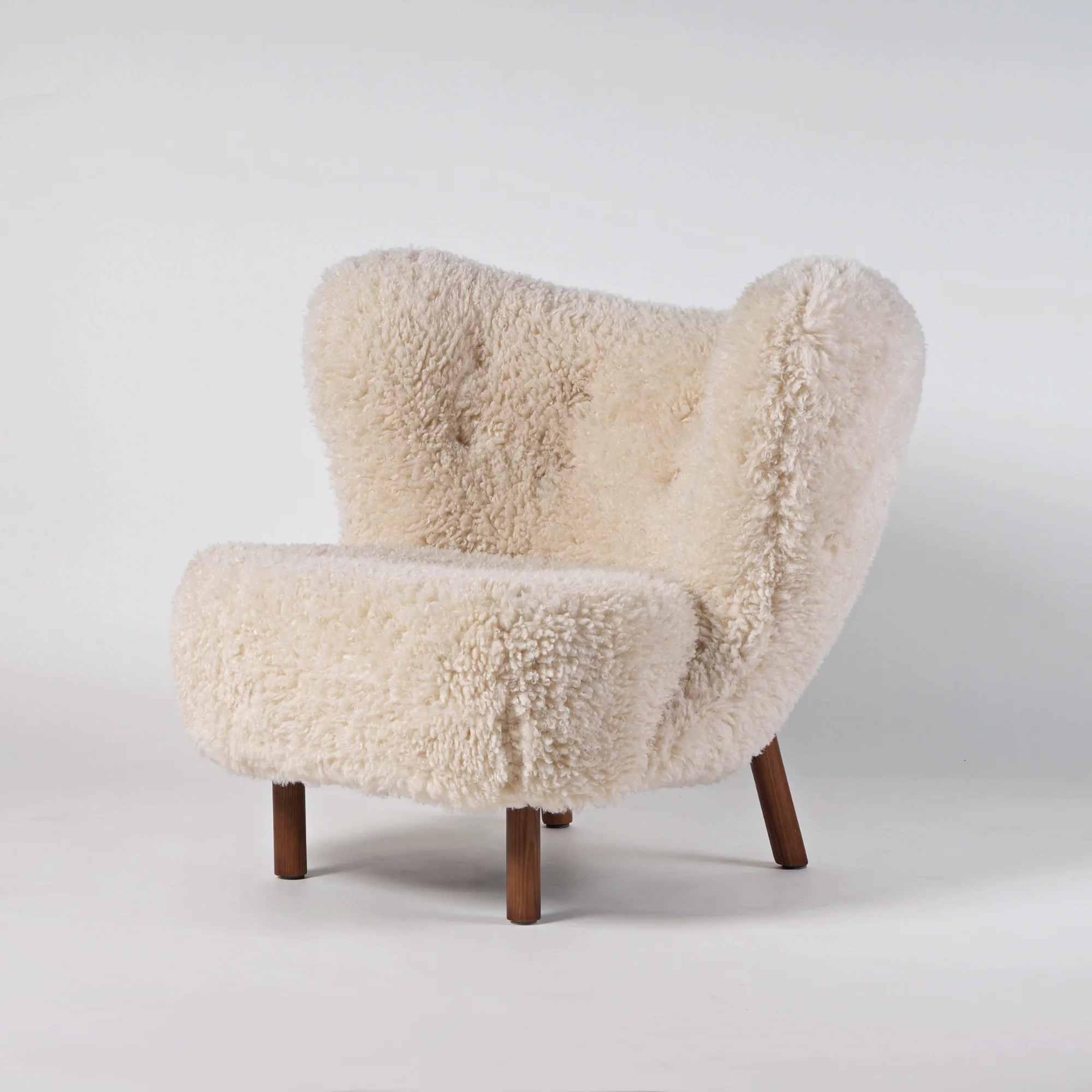 Agnes Wool Armchair - Long Hair Standard - Image 3