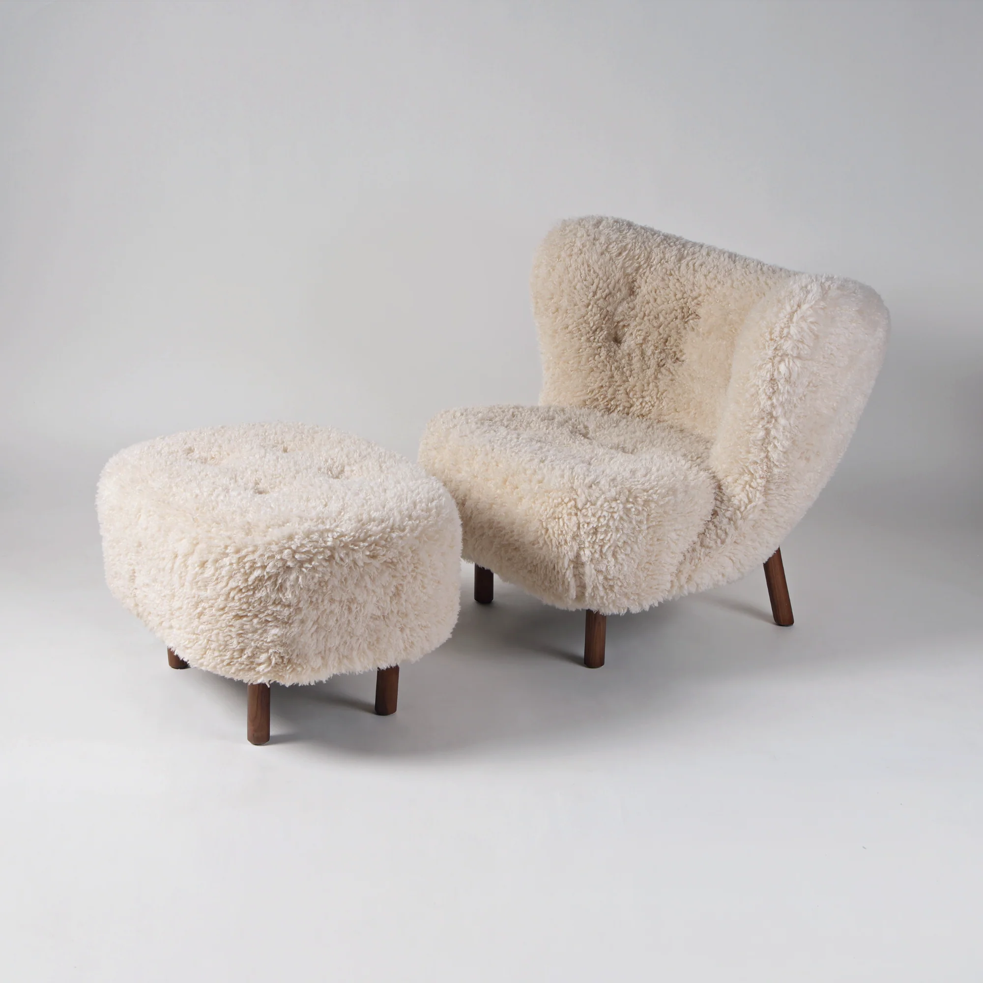 Agnes Wool Armchair - Long Hair Standard - Image 4