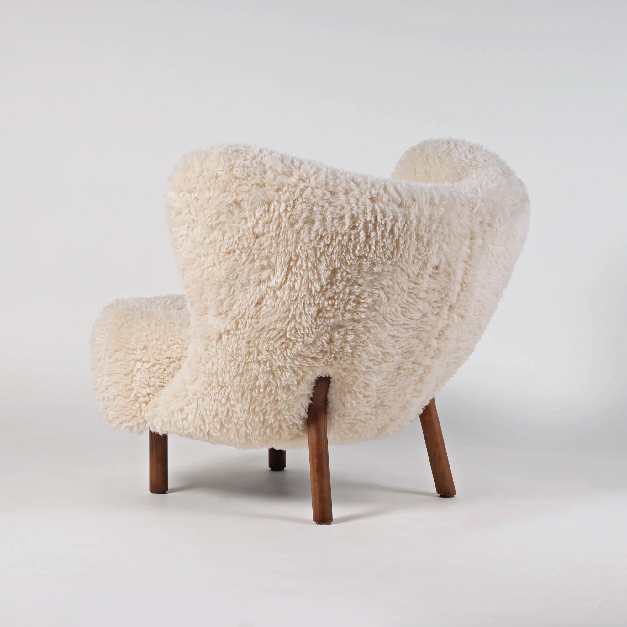 Agnes Wool Armchair - Long Hair Standard - Image 5