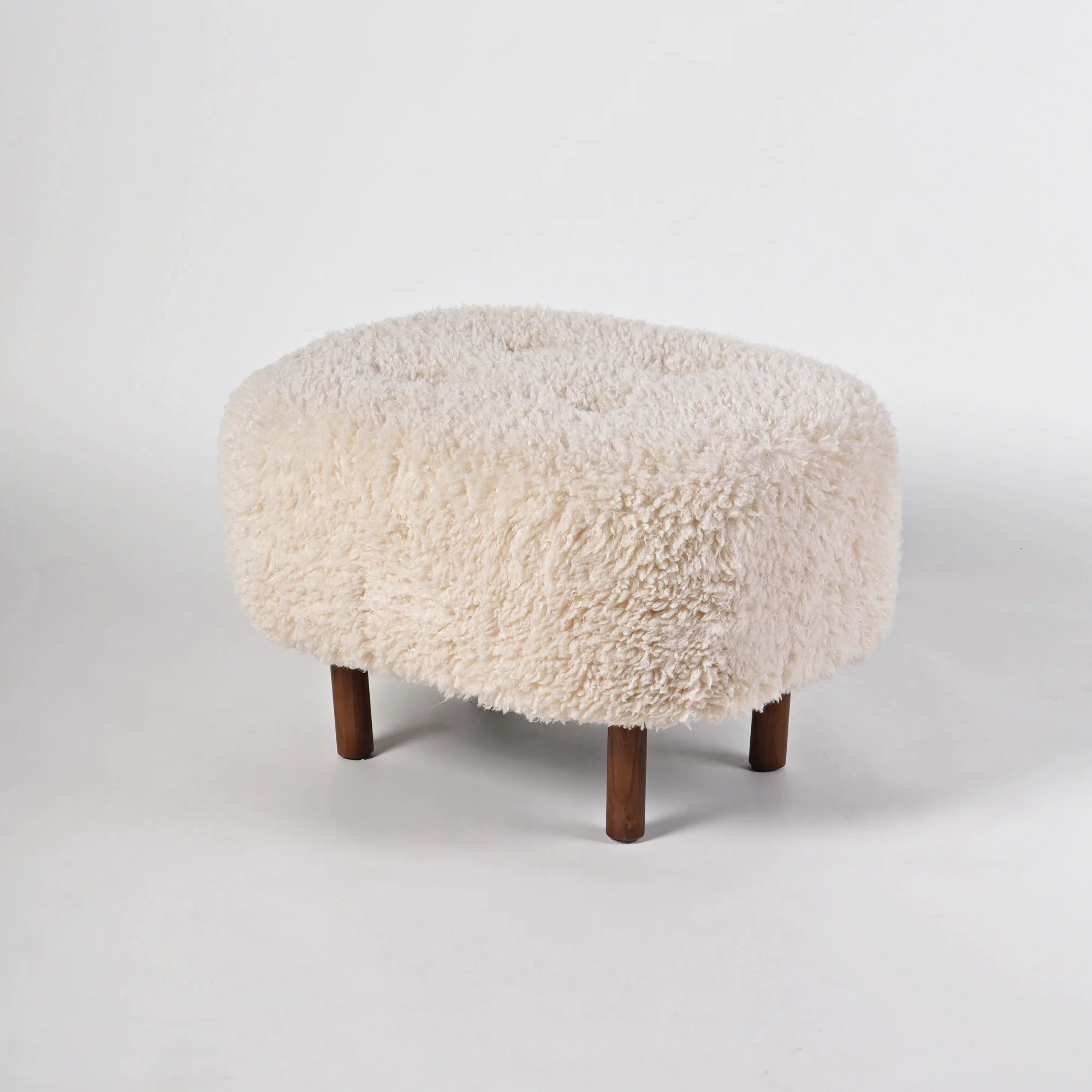 Agnes Wool Armchair - Long Hair Standard - Image 6