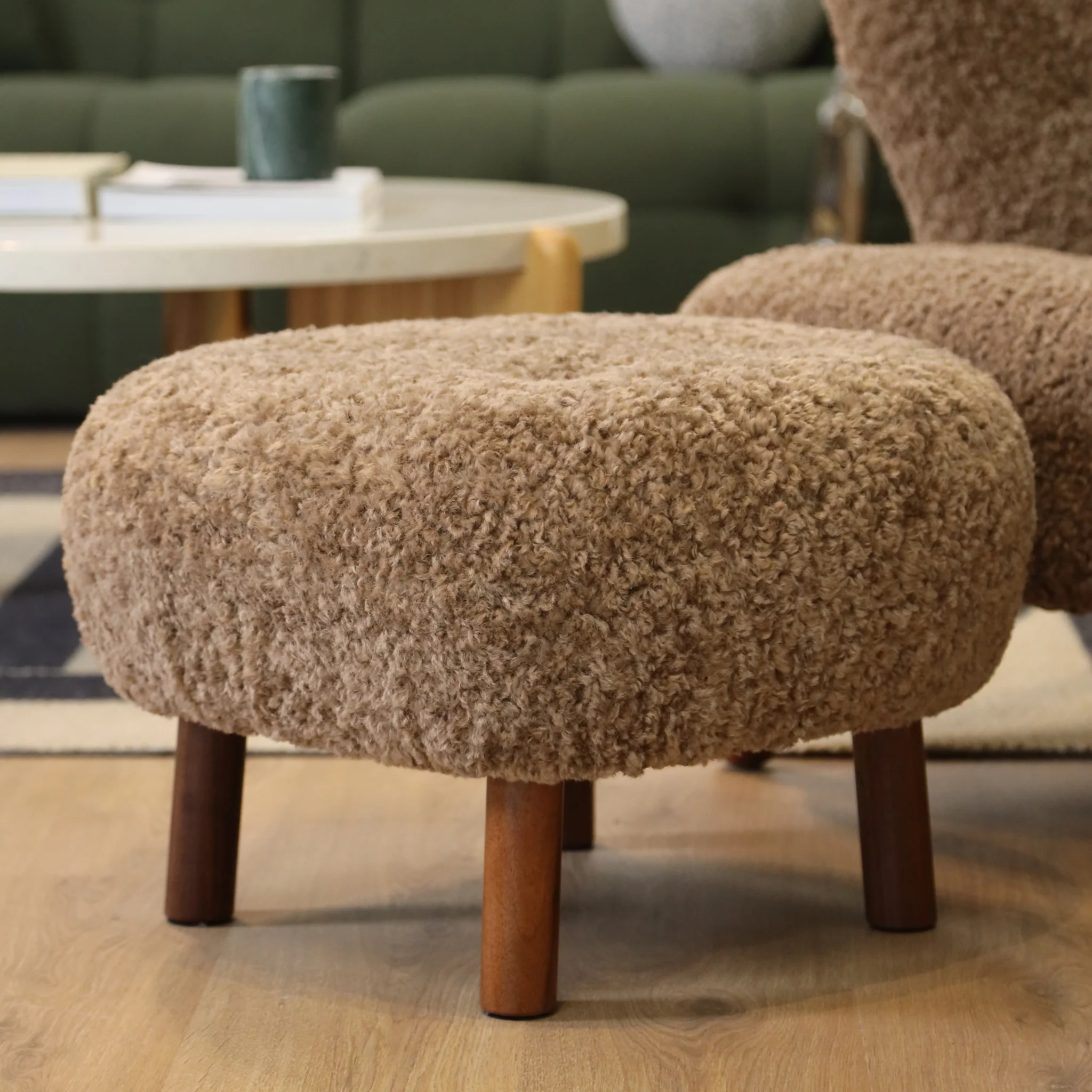Agnes Wool Armchair - Premium - Image 18