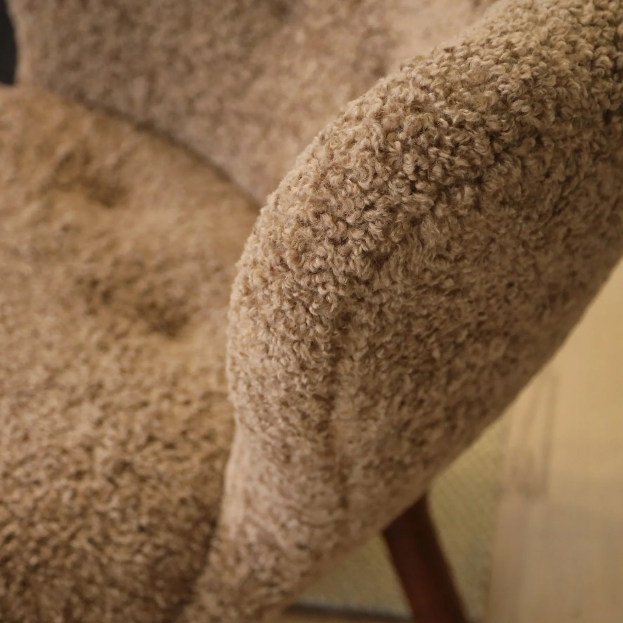 Agnes Wool Armchair - Premium - Image 20