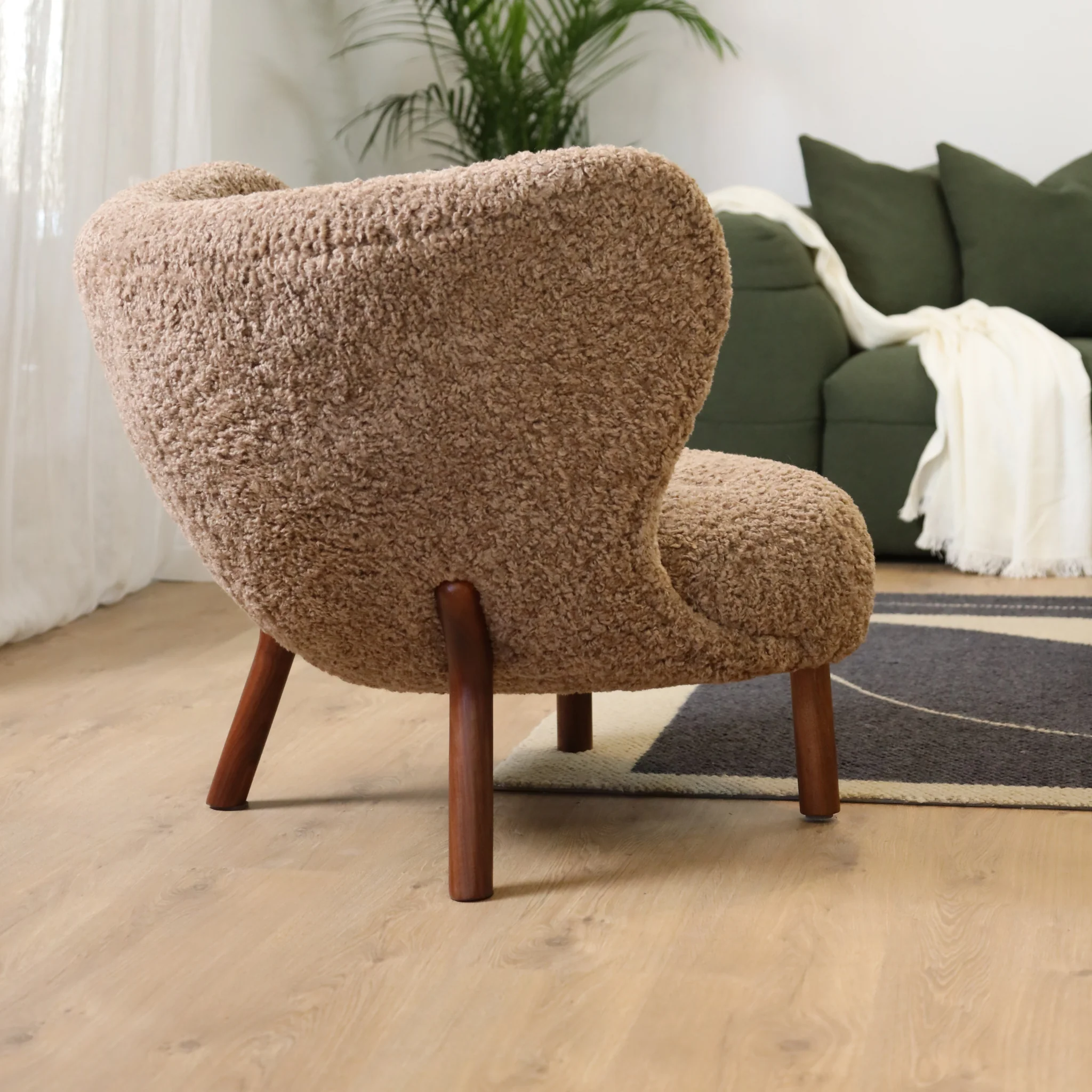 Agnes Wool Armchair - Premium - Image 23