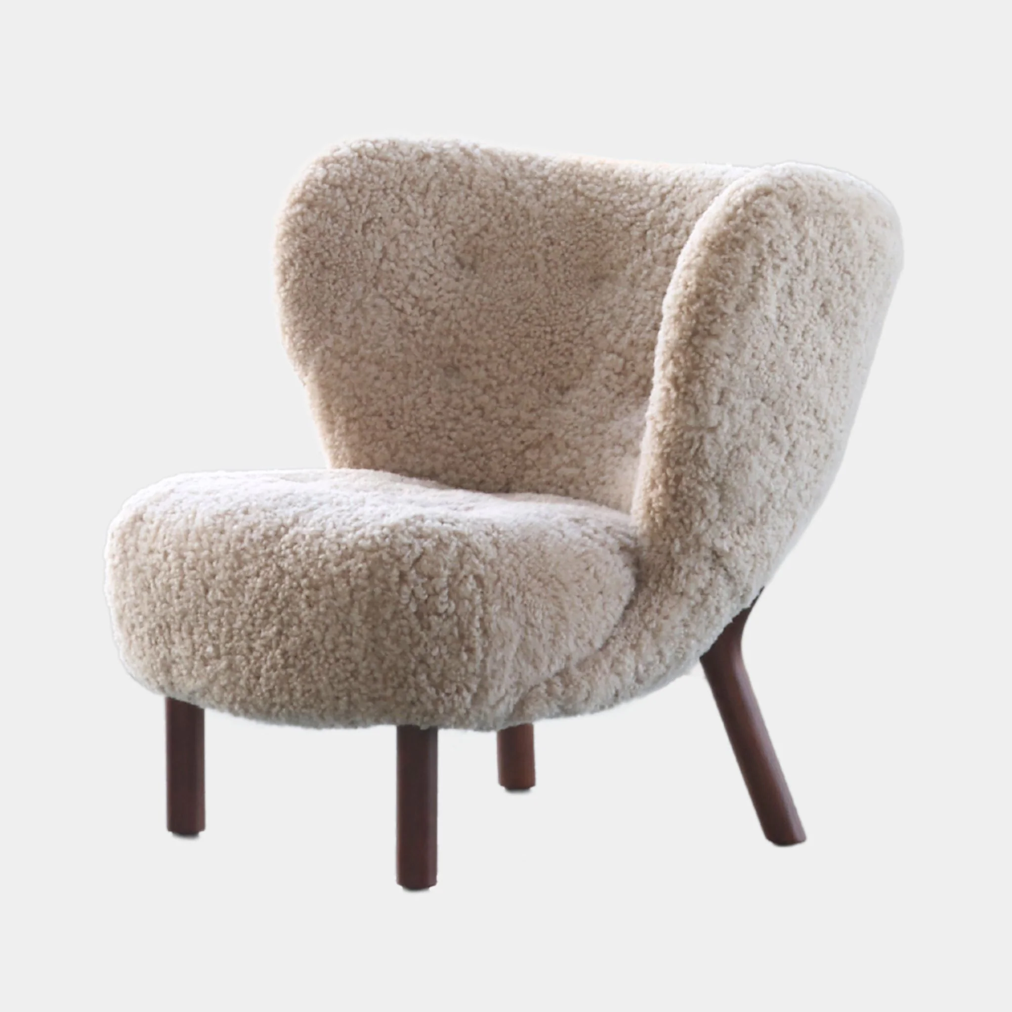 Agnes Wool Armchair - Premium - Image 4