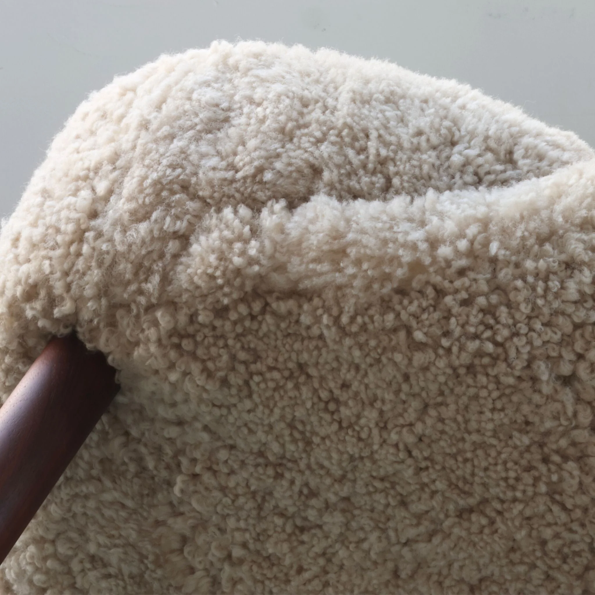 Agnes Wool Armchair - Premium - Image 6