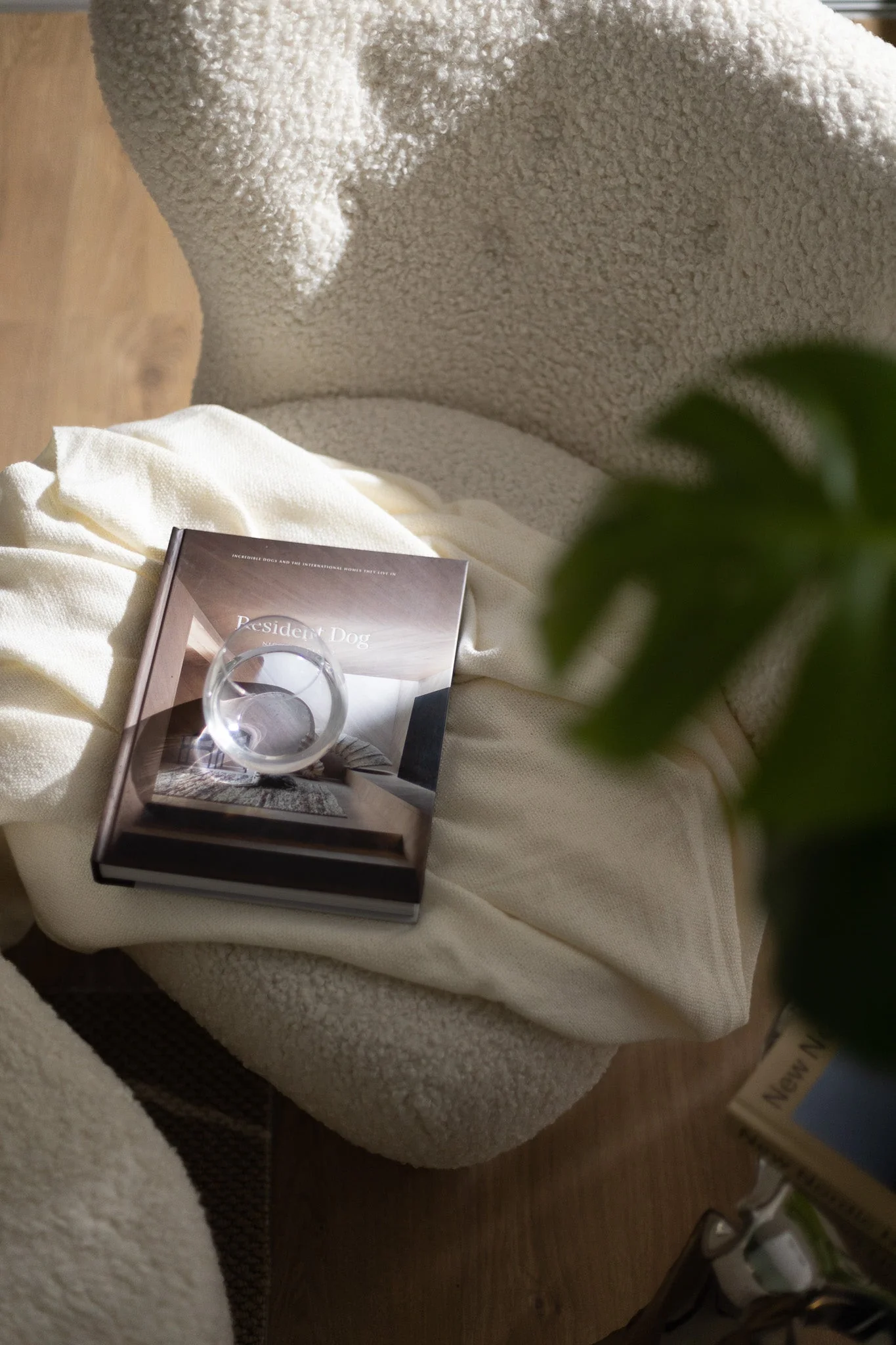Agnes Wool Armchair - Short Hair - Image 14