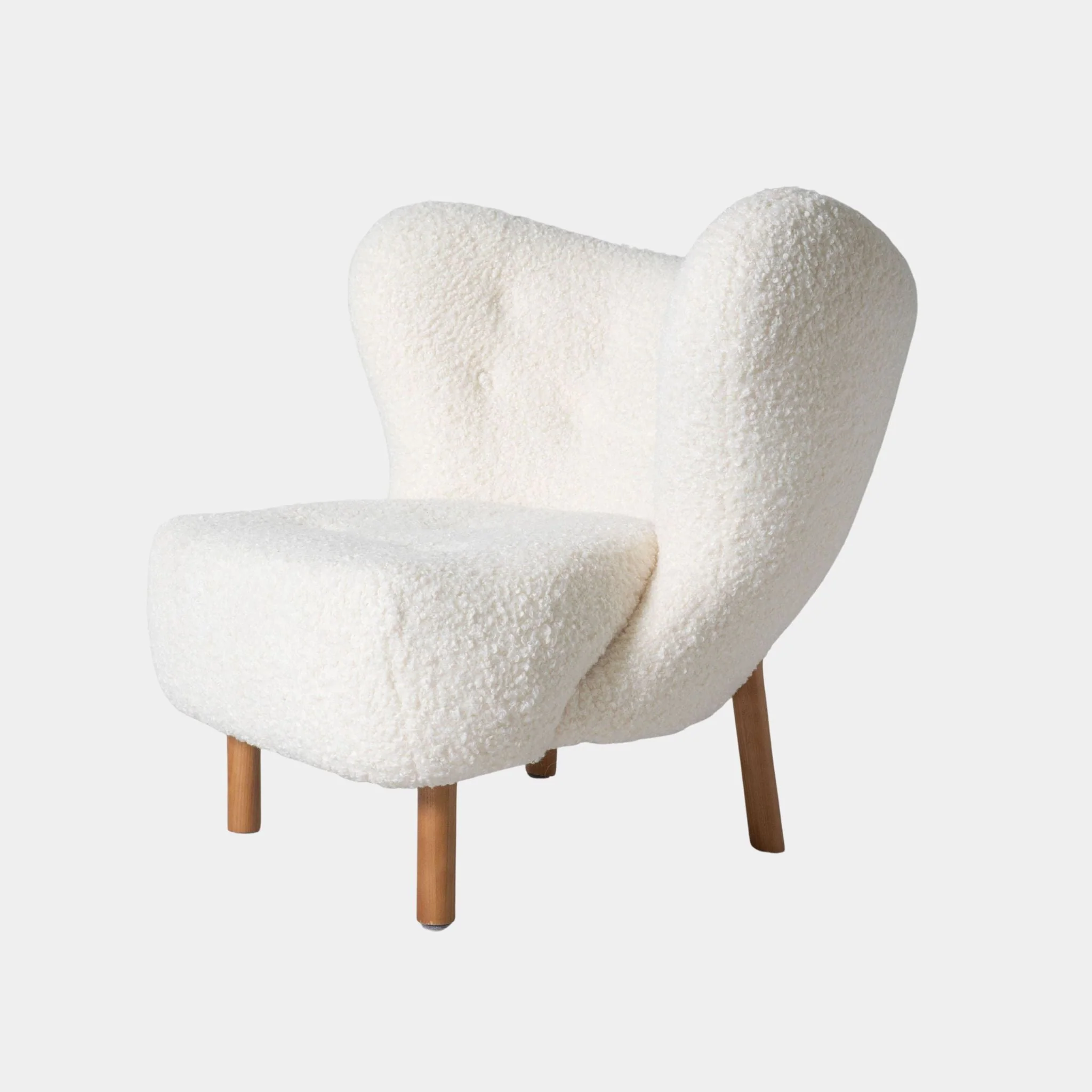 Agnes Wool Armchair - Short Hair - Image 18