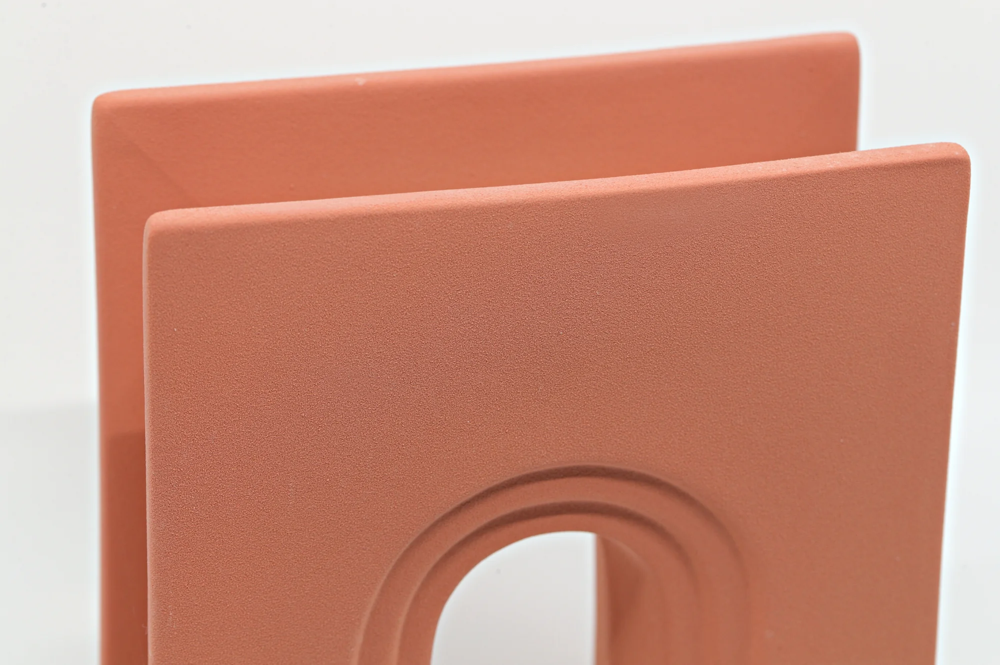 Ceramic Vase | Arched Series - Red - Image 6