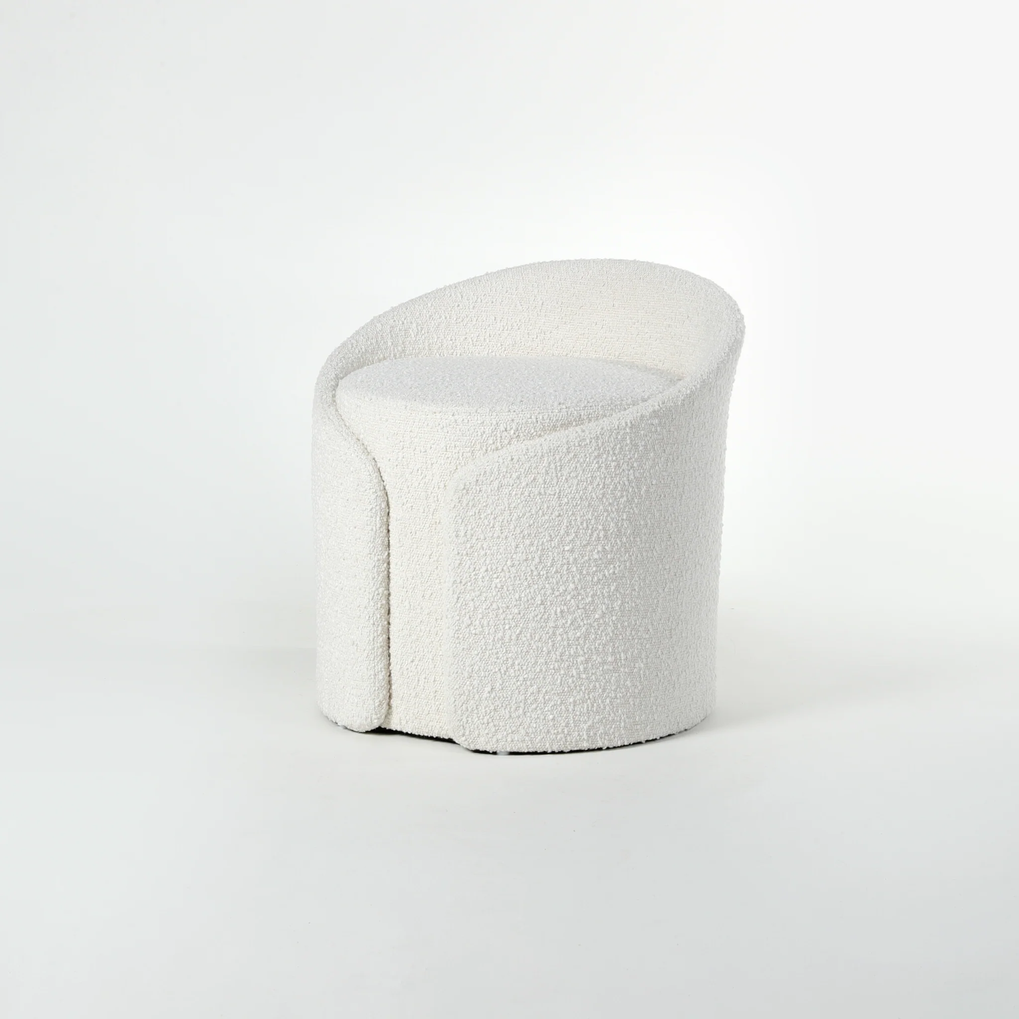 Flower Core Boucle Stool - Image 10