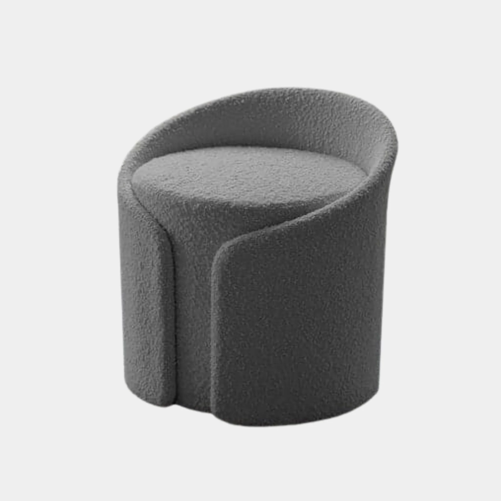 Flower Core Boucle Stool - Image 12