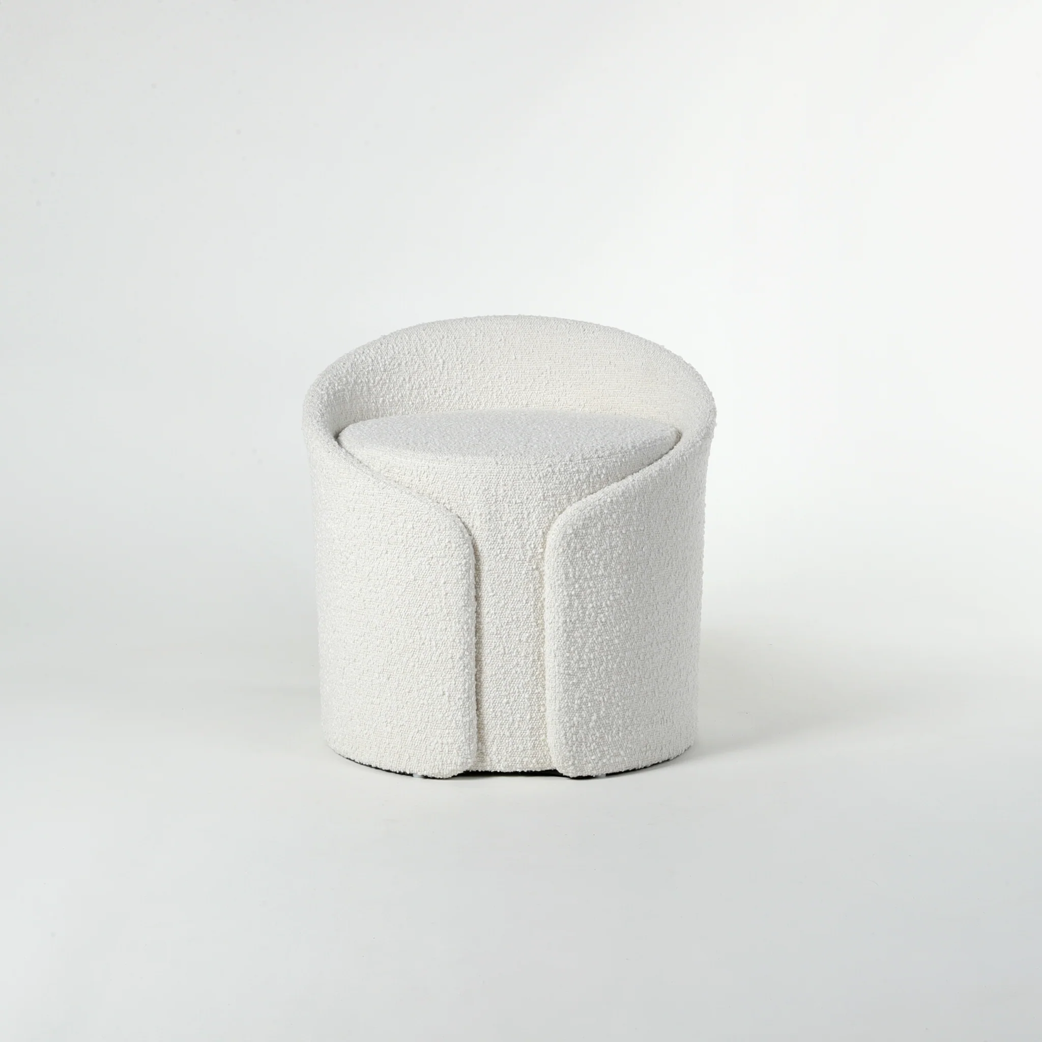 Flower Core Boucle Stool - Image 5