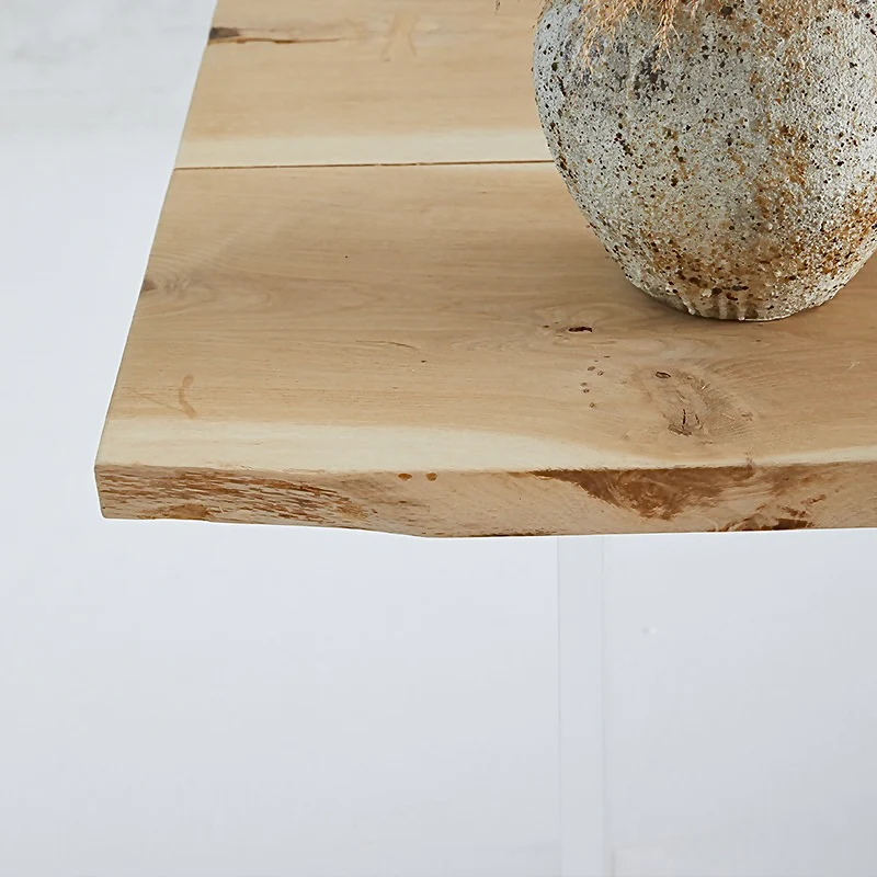French White Oak Dining Table - Image 6