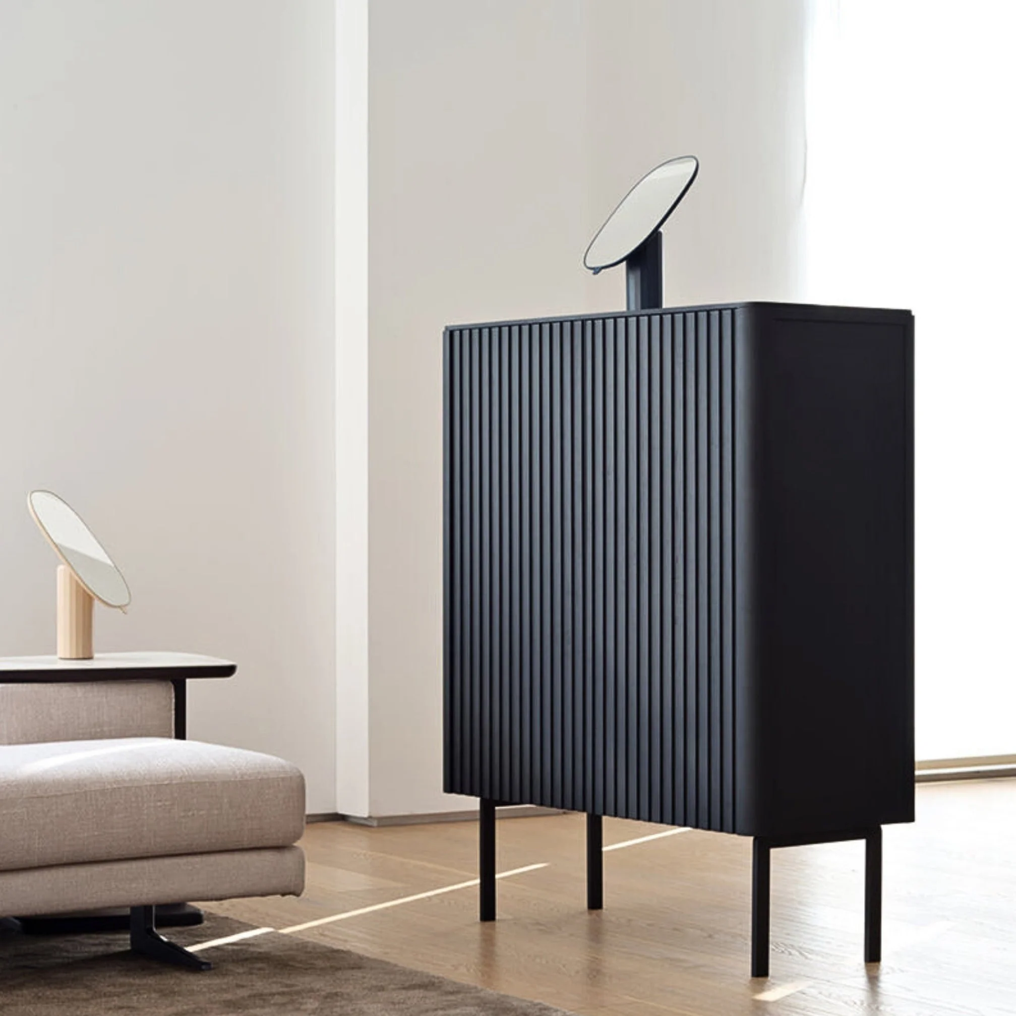 Grace Fluted Timber Cabinet - Image 3