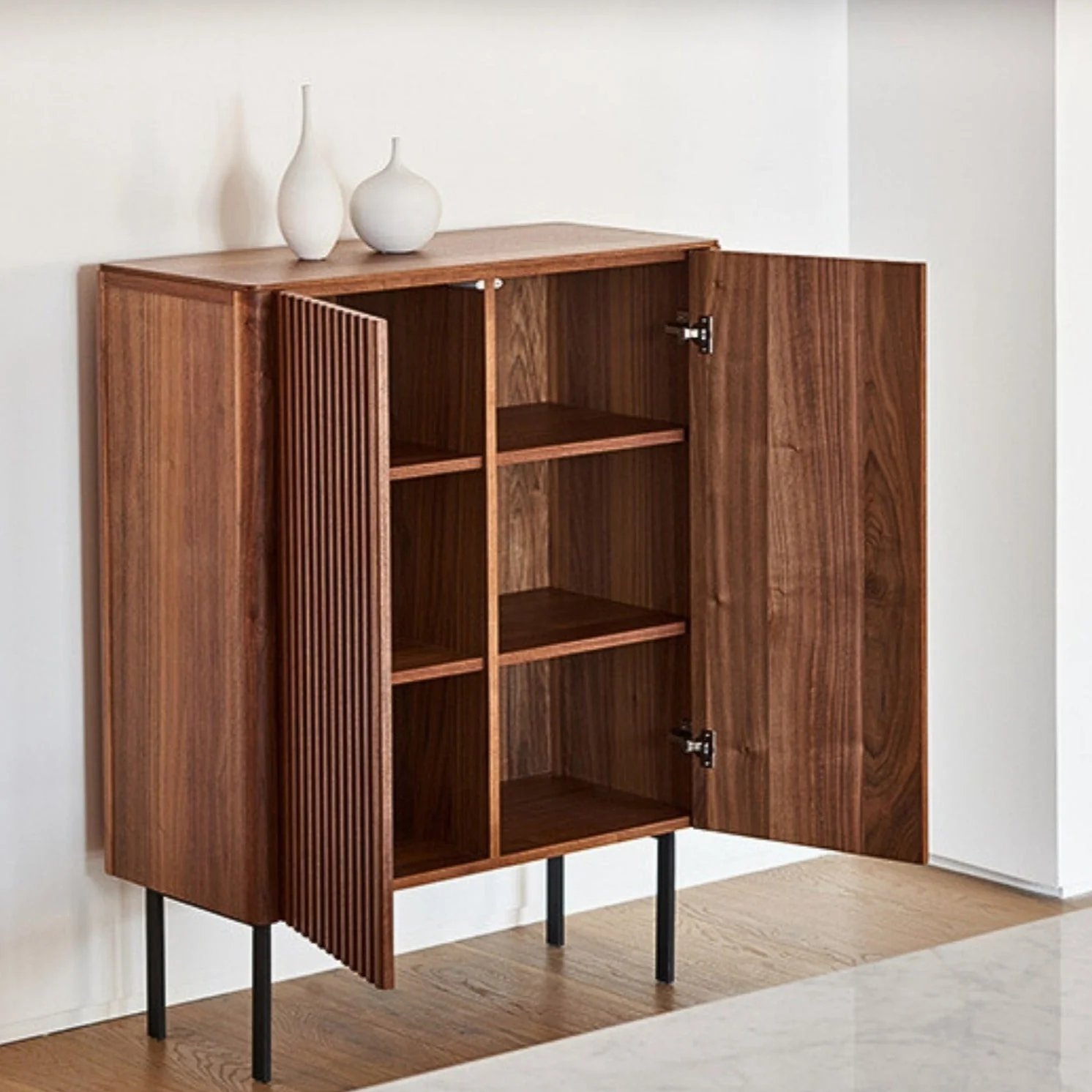Grace Fluted Timber Cabinet - Image 9