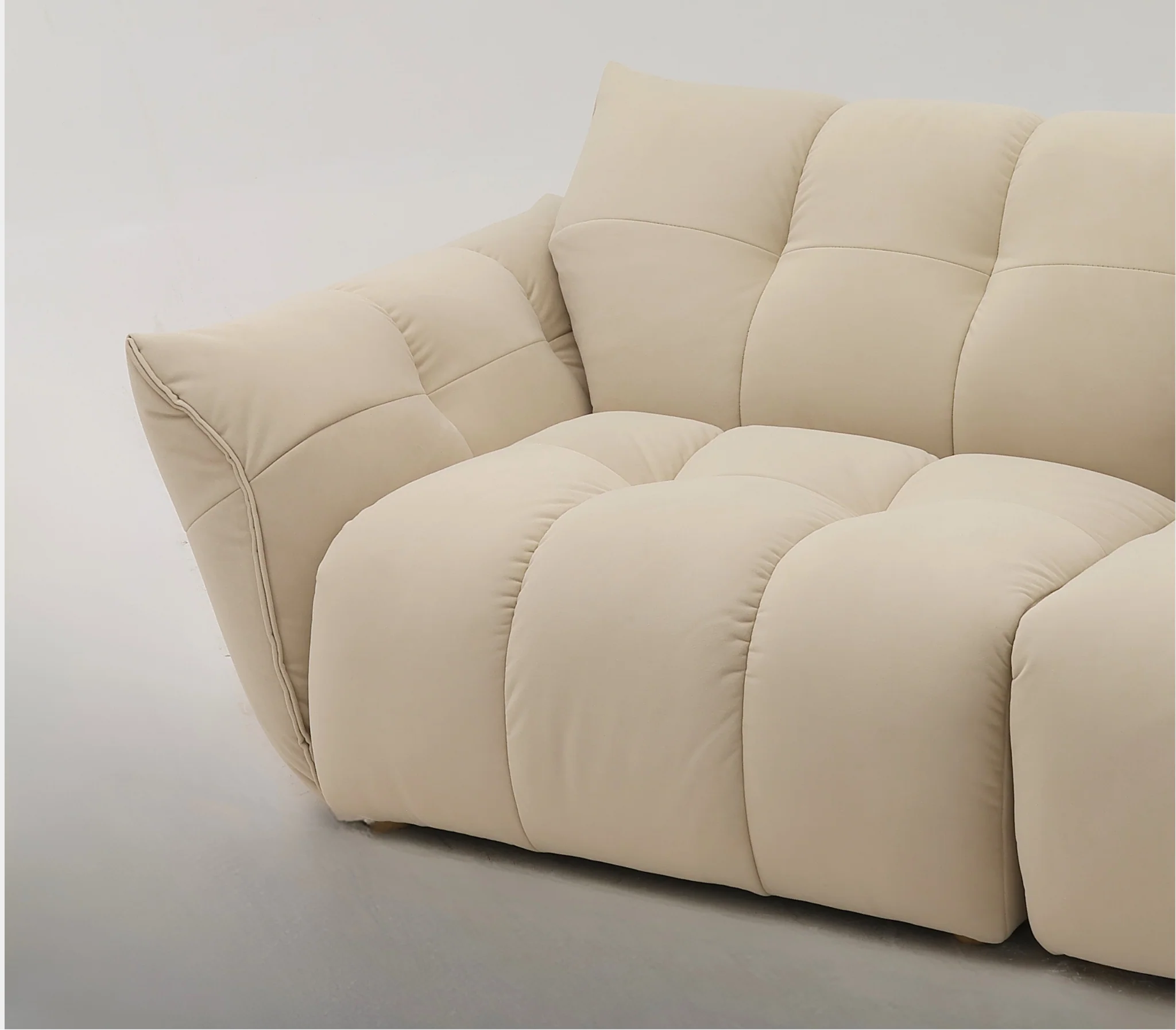 Lily Tufted Sofa - Image 7