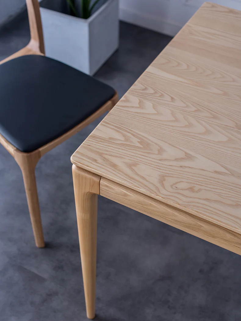 Mid Century Style Wooden Dining Table - Image 12