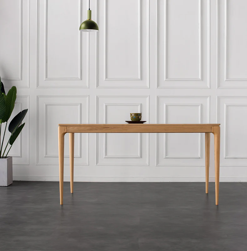 Mid Century Style Wooden Dining Table - Image 15