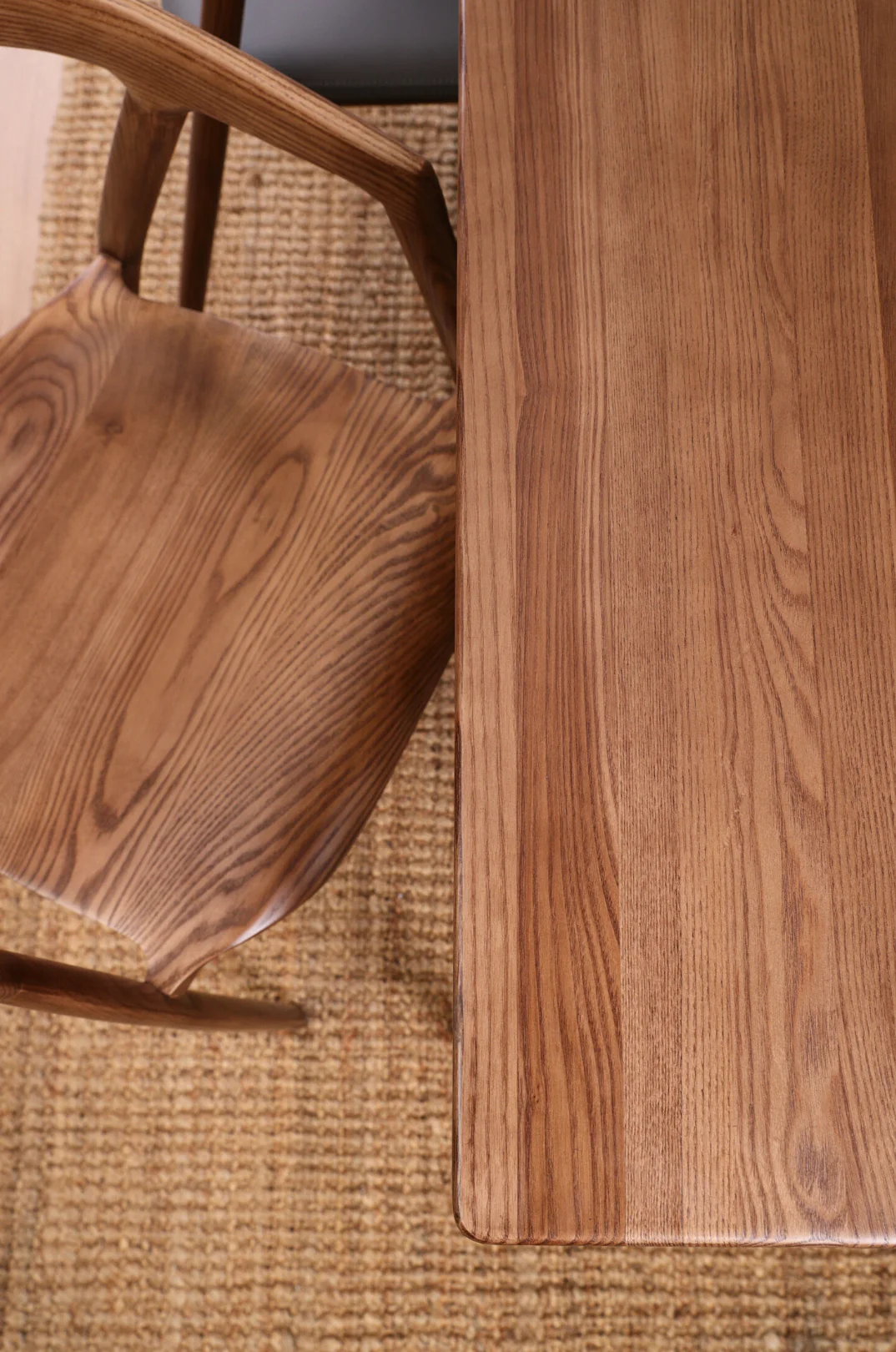 Mid Century Style Wooden Dining Table - Image 4