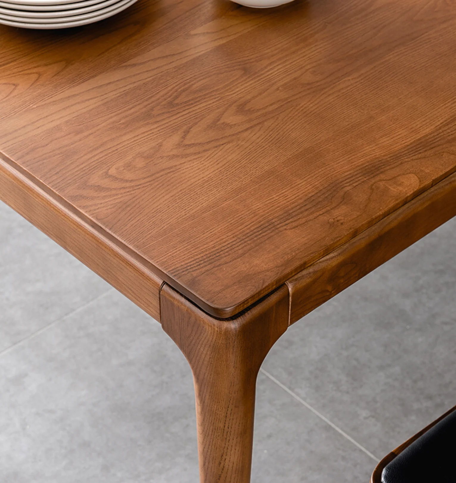 Mid Century Style Wooden Dining Table - Image 7