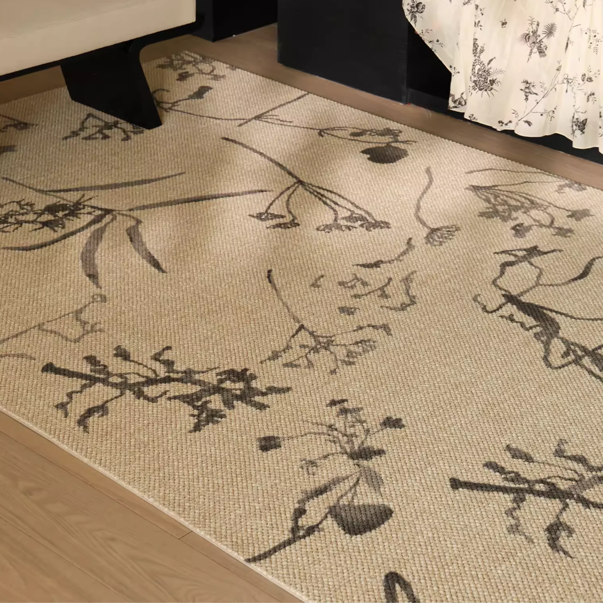 Pressed Flowers Wool Rug - Image 3