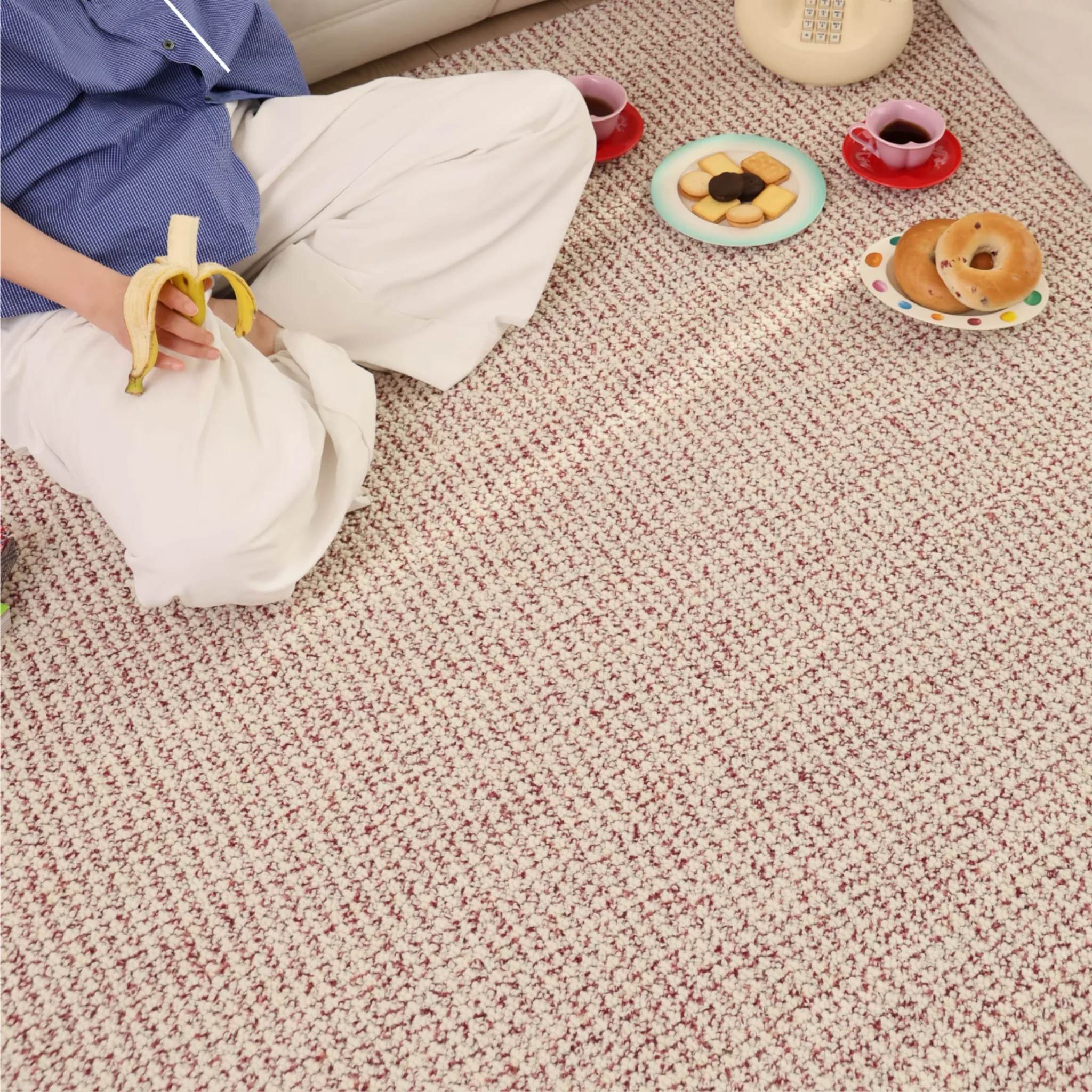 Strawberry Wool Rug - Image 5