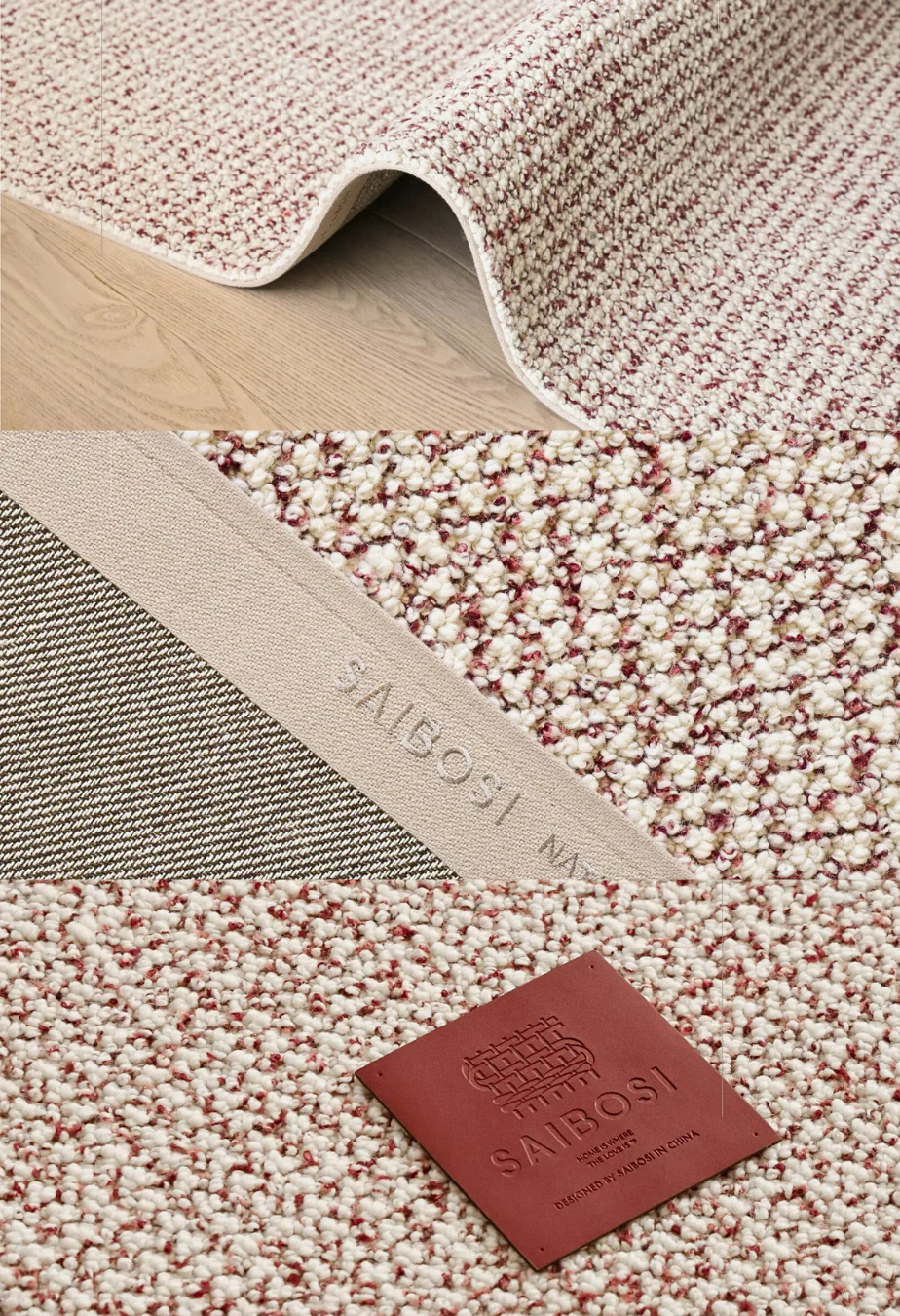 Strawberry Wool Rug - Image 7