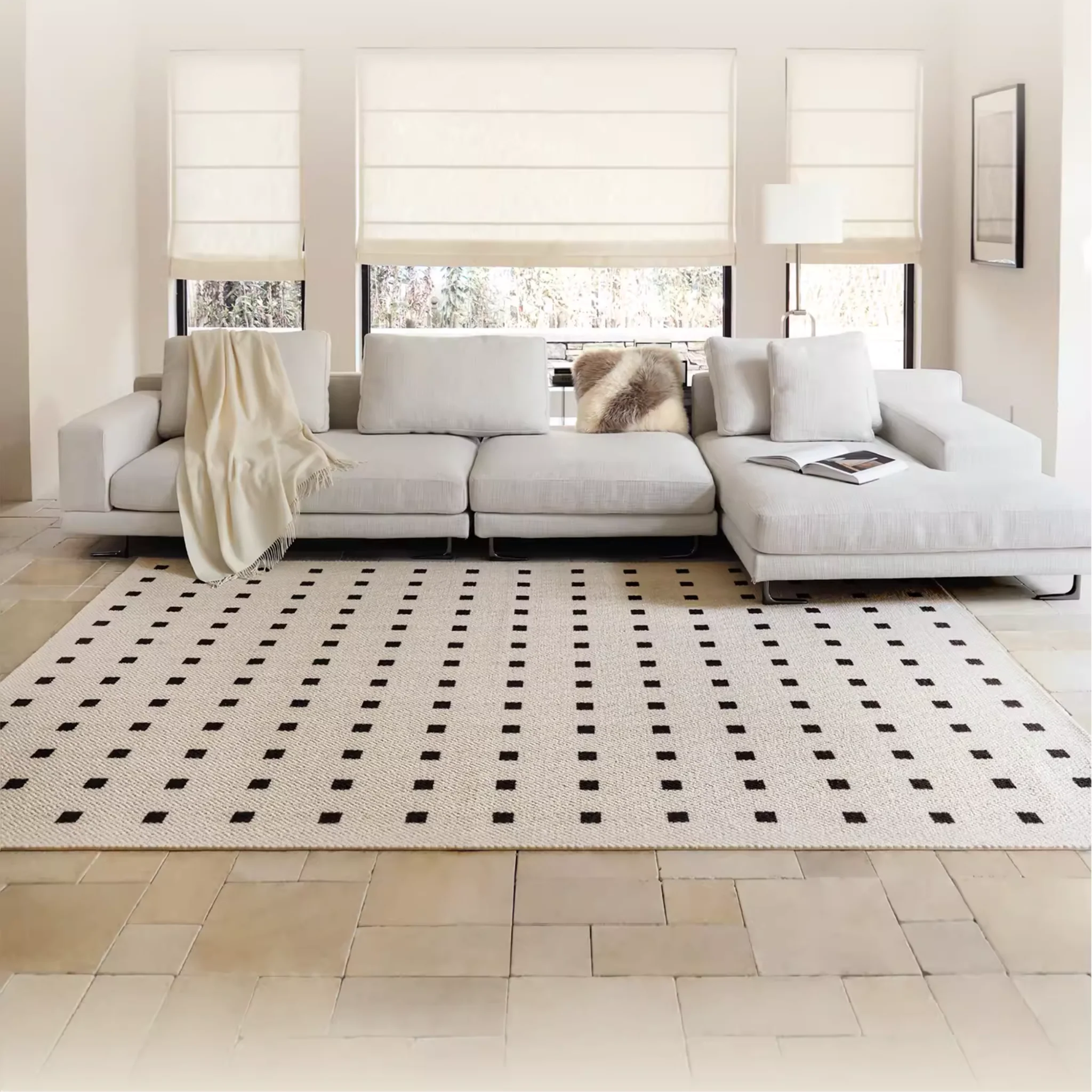 Structure Wool Rug - Image 4