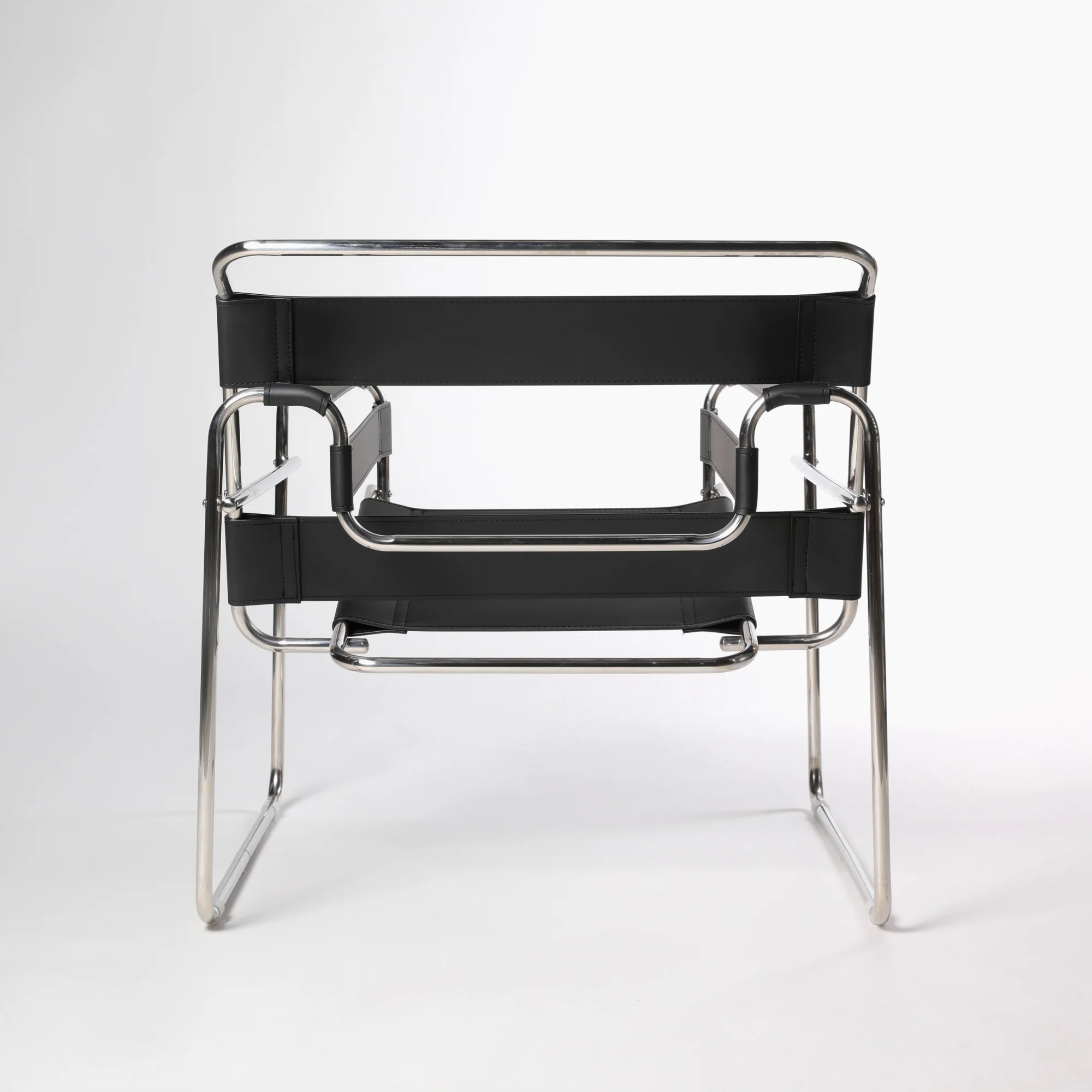 Vassily Leather and Metal Armchair - Image 5